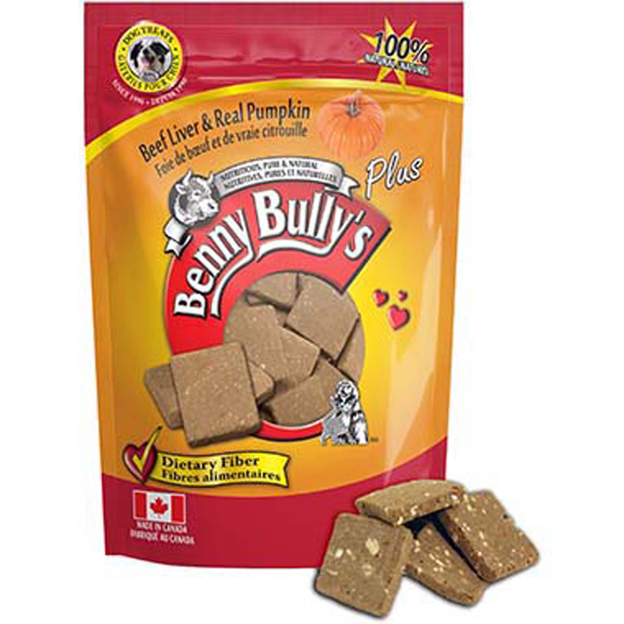 Benny Bully's Beef Liver Plus Dog Treats