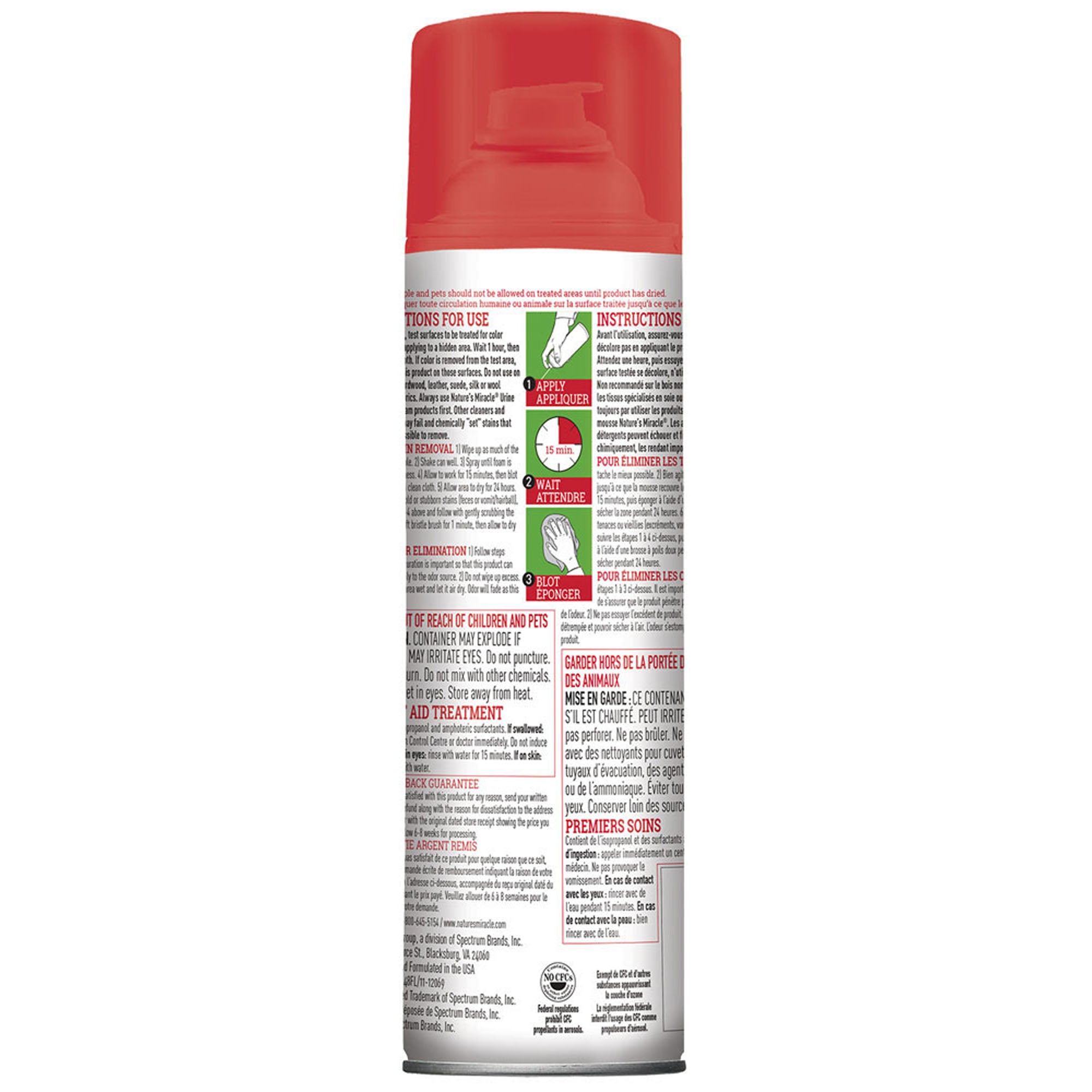 Nature's Miracle Dog Urine Destroyer Foam