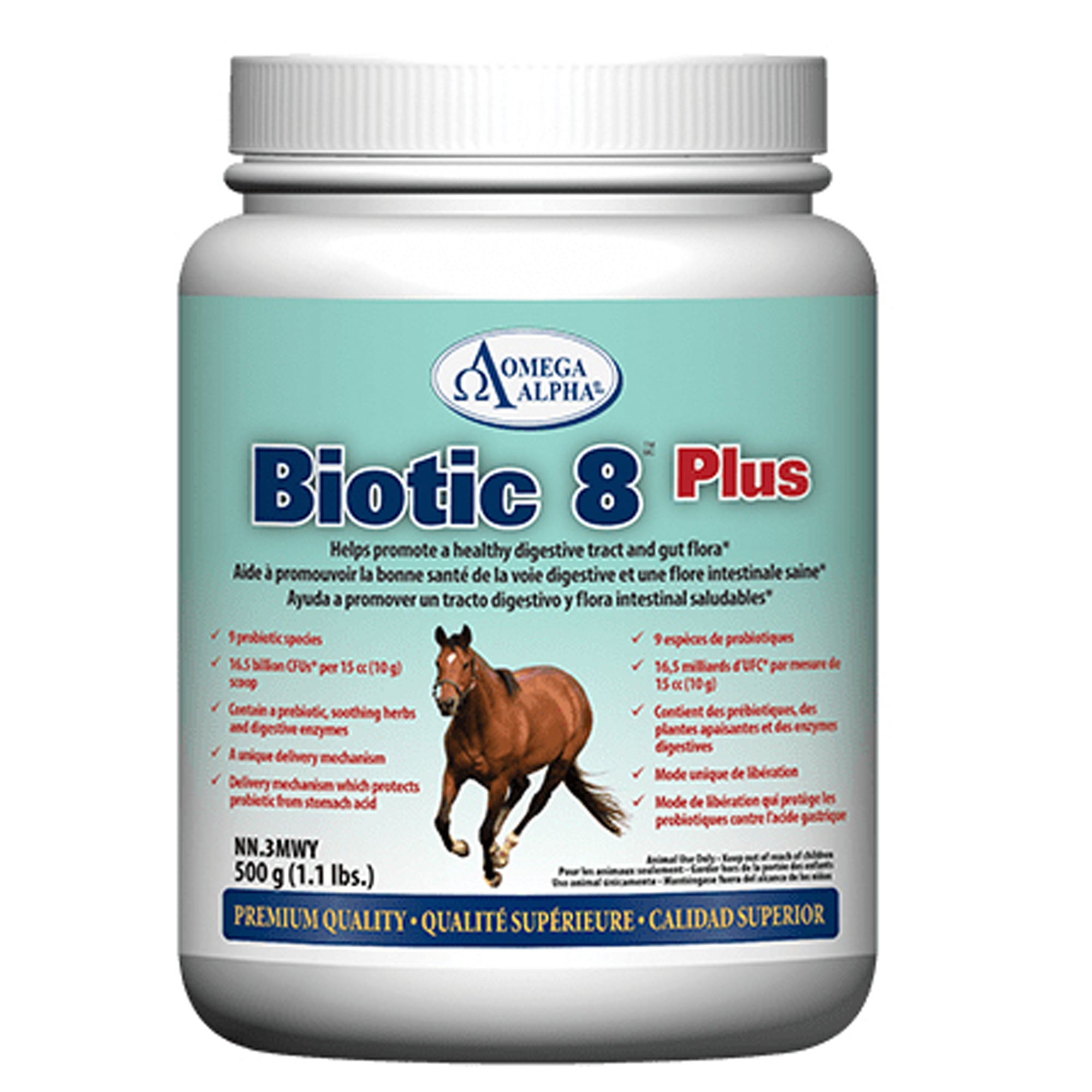 Equine Biotic 8 Plus Supplement For Horses - %Single%
