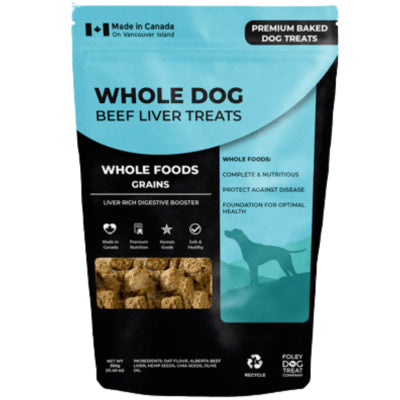 Whole Dog Beef Liver Treats Grains