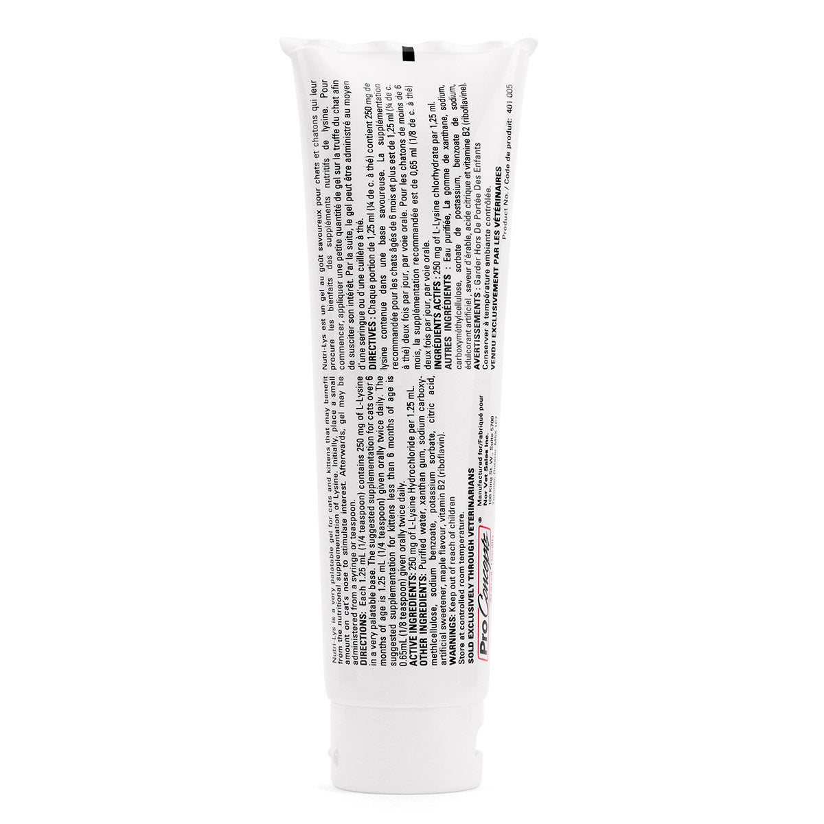 Nutri-Lys Lysine Nutritional Supplement Gel