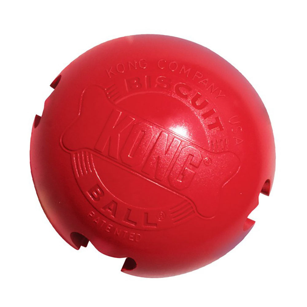 [DISCONTINUED] KONG Biscuit Ball Dog Toy
