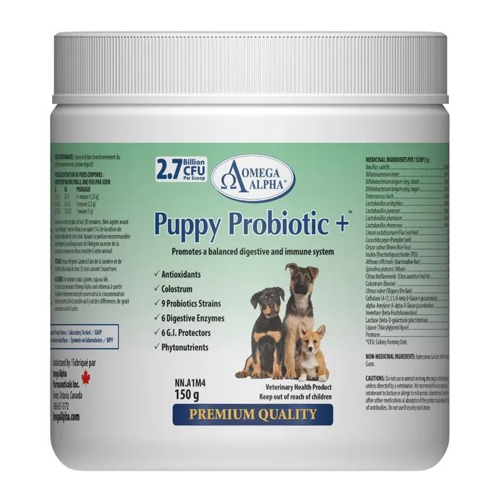 Omega Alpha Puppy Probiotics+
