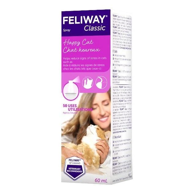 Feliway Classic Calming Spray For Cats