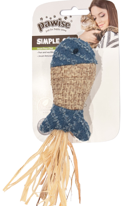 Pawise Simple Cat Toy Fish