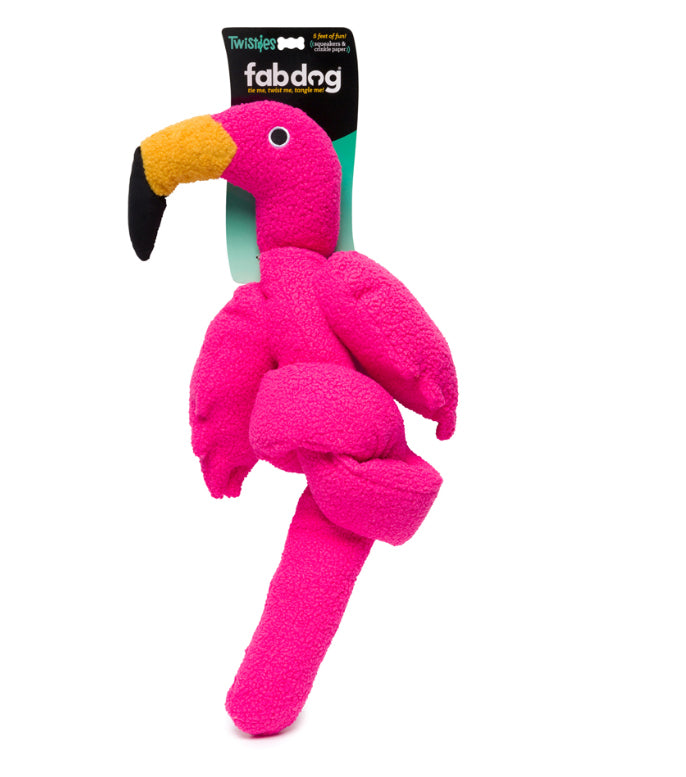 Twisty Giraffe Plush Dog Toy