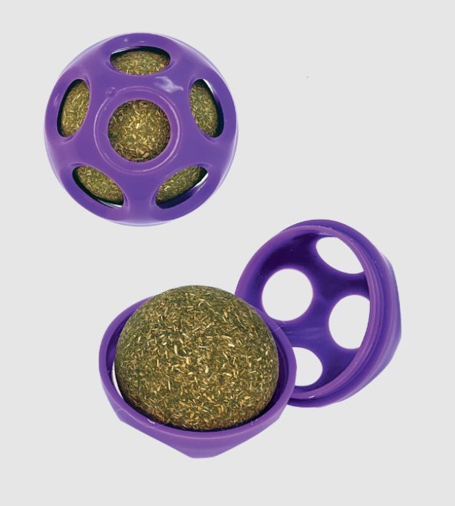 Blissy Moon Ball With Catnip Cat Toy