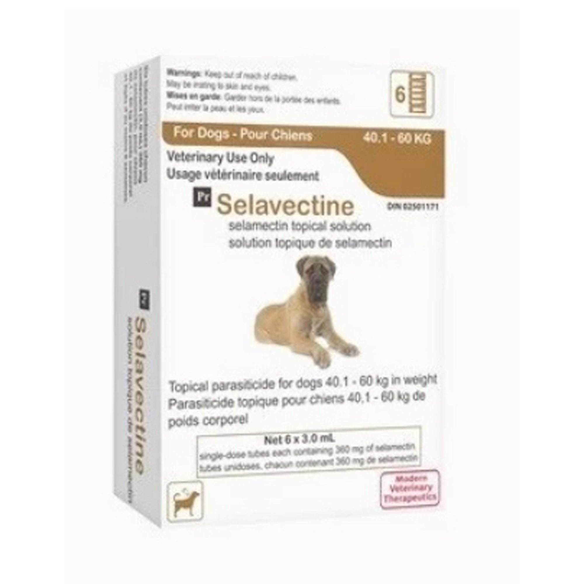 Selavectine (selamectin) Topical Solution for Cats 2.6 to 7.5 kg (Purple)