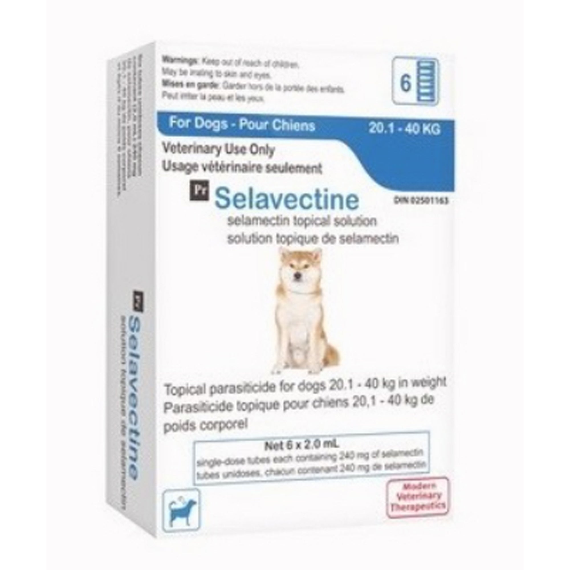 Selavectine (selamectin) Topical Solution for Cats 2.6 to 7.5 kg (Purple)