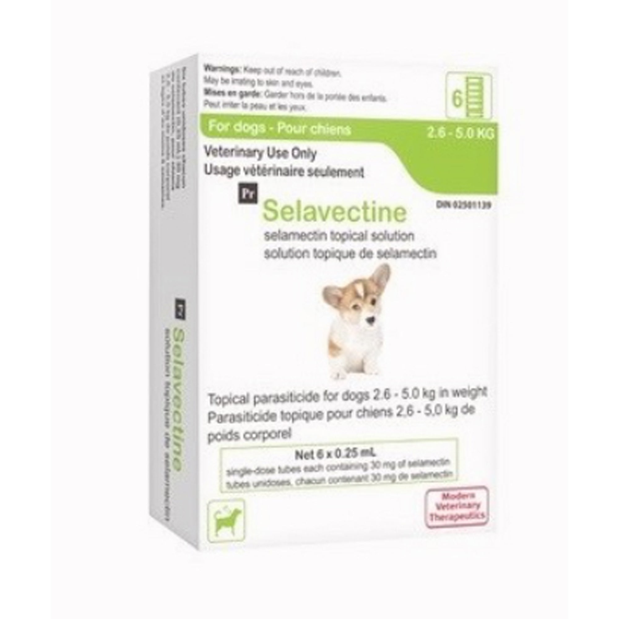 Selavectine (selamectin) Topical Solution for Cats 2.6 to 7.5 kg (Purple)