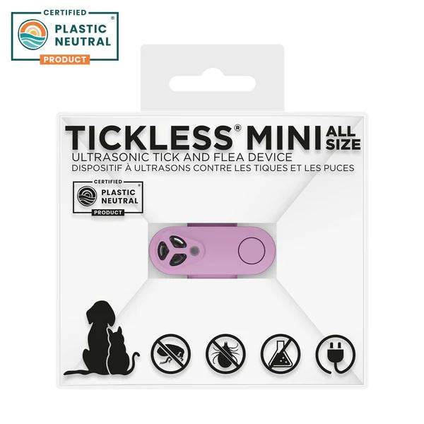 Tickless Mini Rechargeable Ultrasonic Tick & Flea Repellent