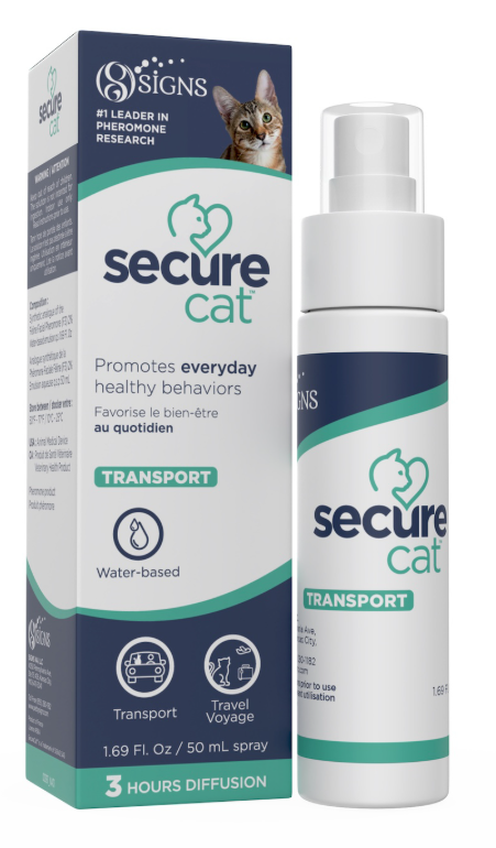 SecureCat Transport Water-based Spray for Cats