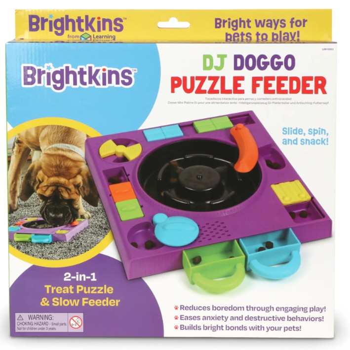 Brightkins DJ Doggo Puzzle Feeder