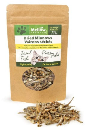 Mellow Premium Freeze Dried Minnows Cat Treat