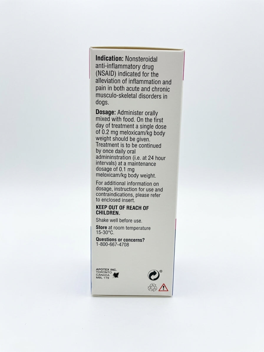 Apo-Meloxicam 1.5mg/mL Oral Suspension