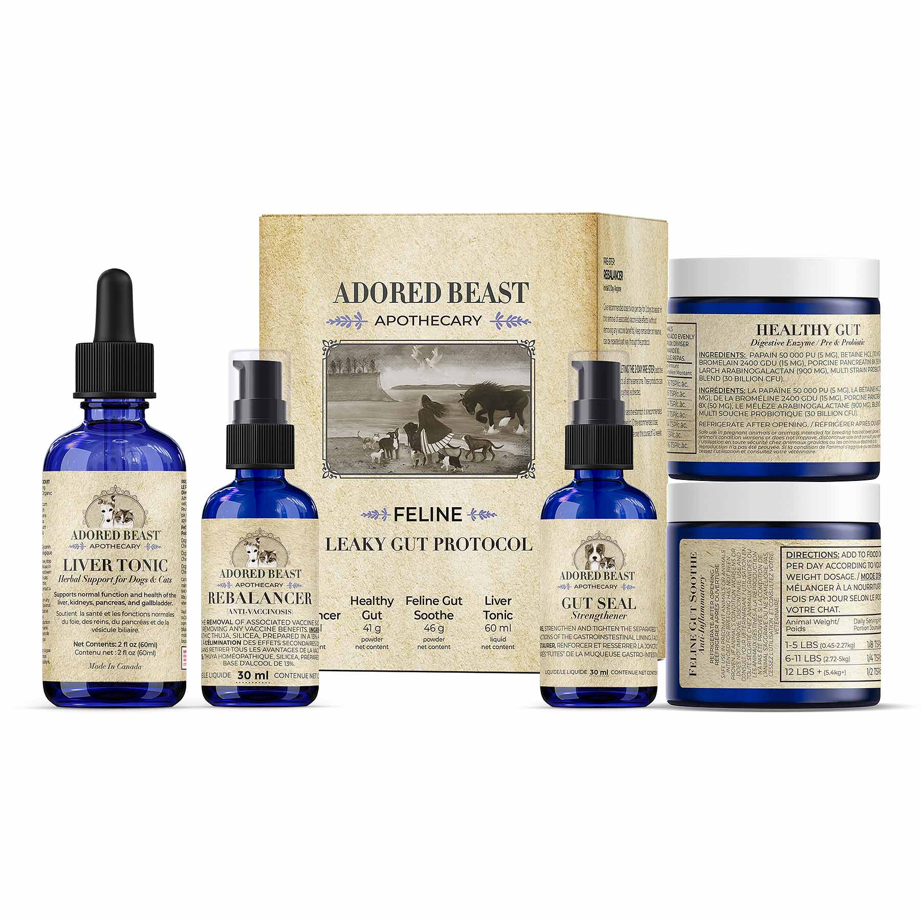 Adored Beast Feline Leaky Gut Protocol - Pets Drug Mart