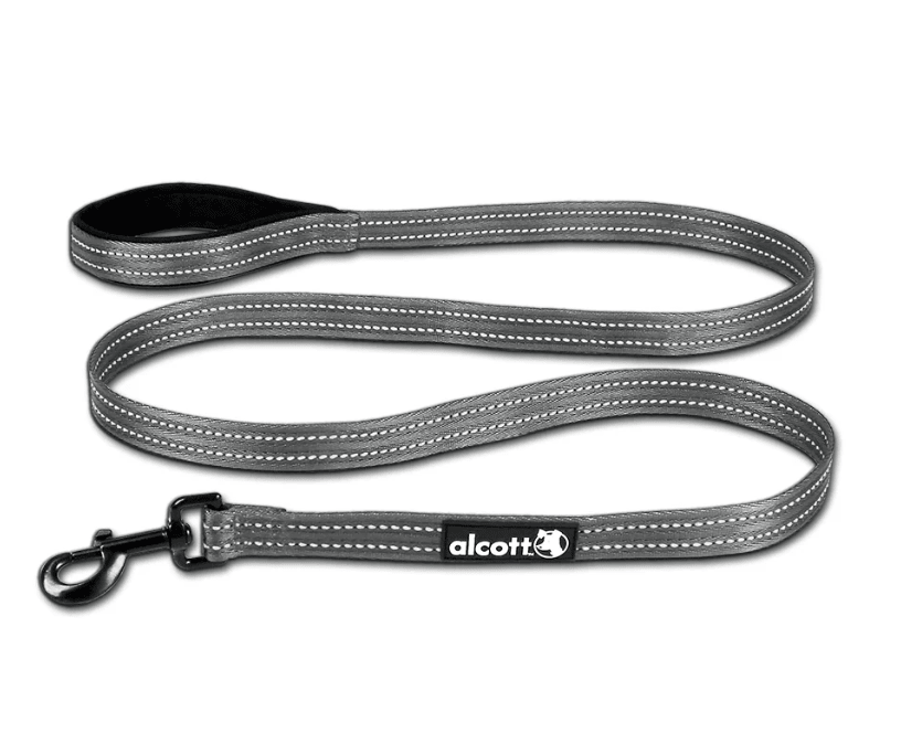 Alcott Adventure Reflective Leash Grey - Pets Drug Mart