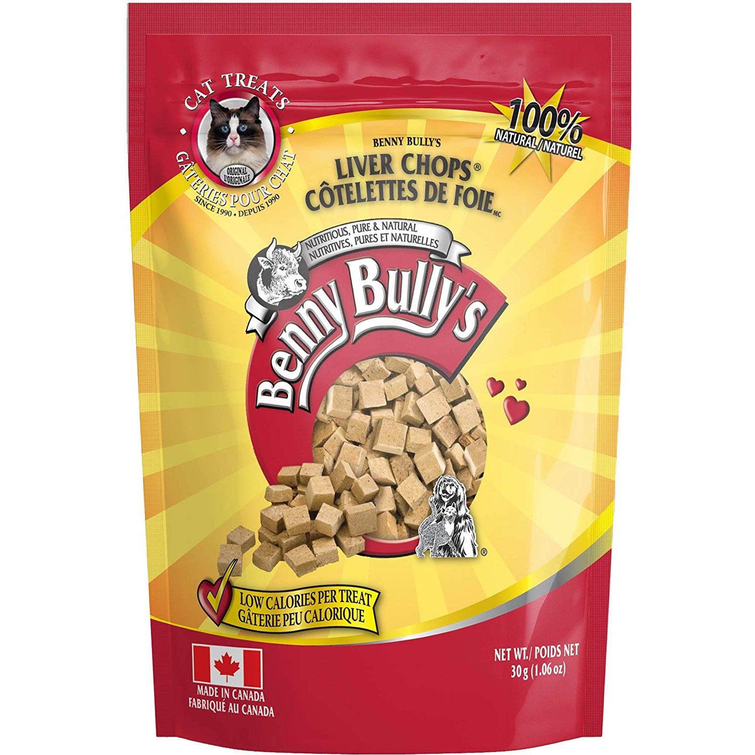 Benny Bully's Liver Chops For Cats - Pets Drug Mart