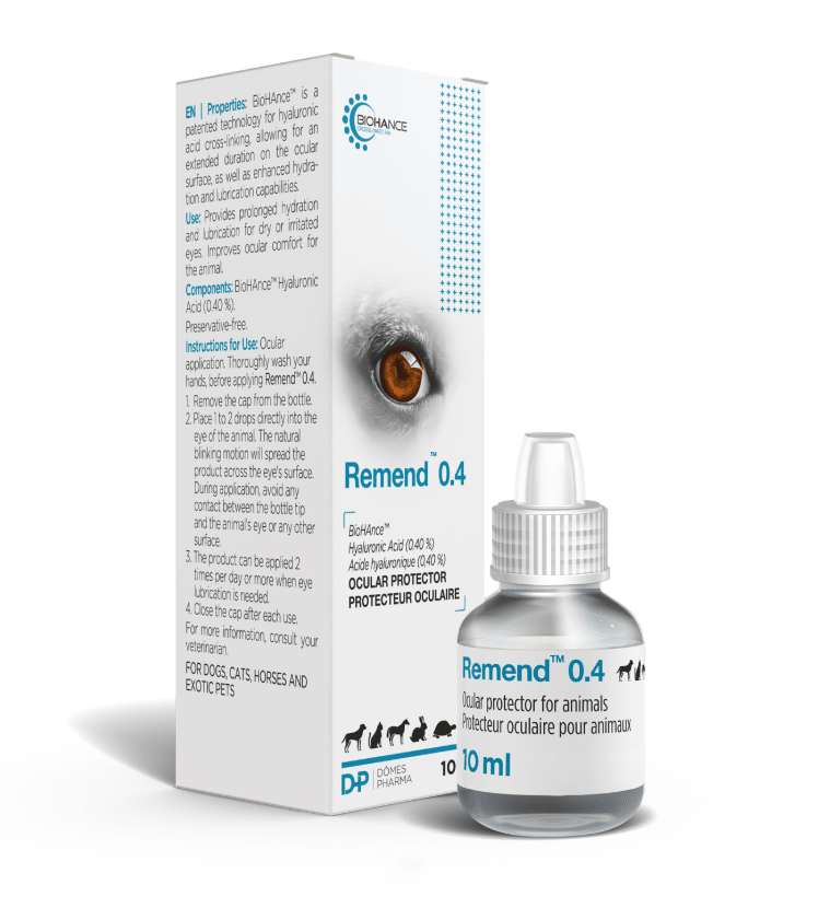 BioHAnce Remend 0.40% Corneal Support Eye Drops - Pets Drug Mart