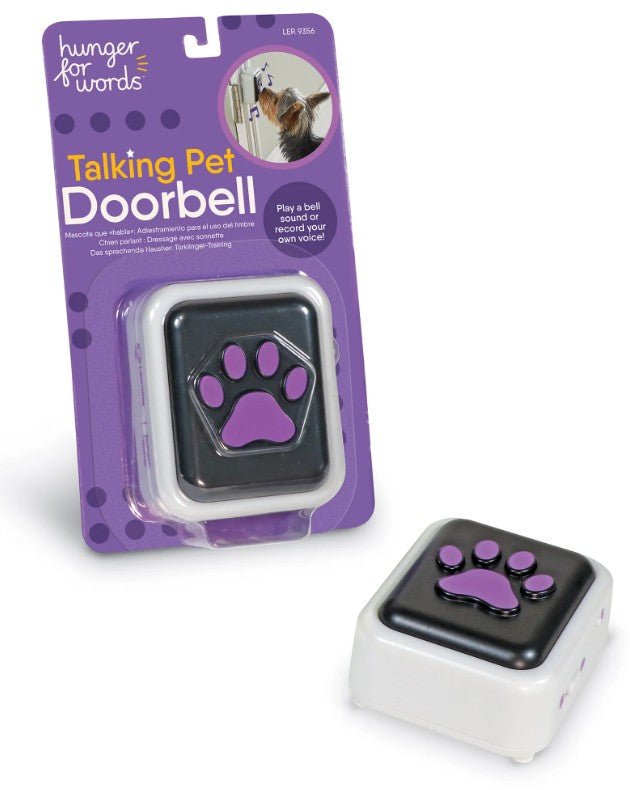 Brightkins Hunger For Words Talking Pet Doorbell - Pets Drug Mart