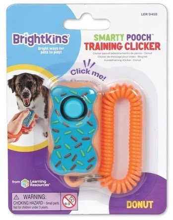 Brightkins Smarty Pooch Clicker d'entraînement en forme de donut - Pets Drug Mart