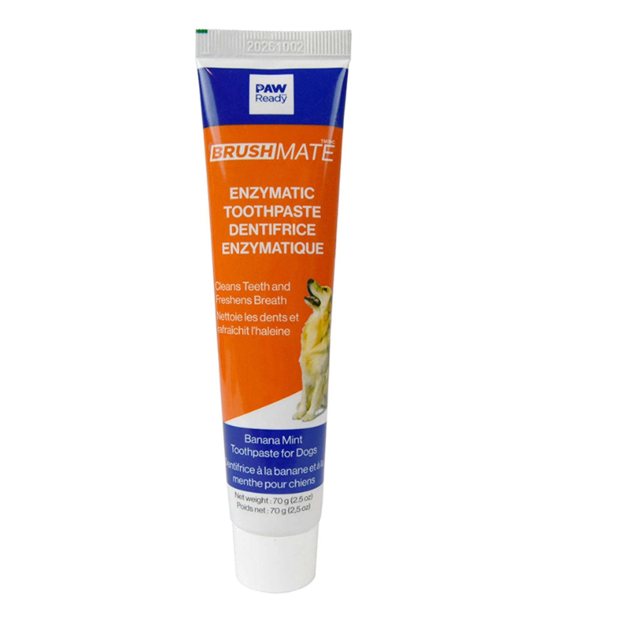Brushmate Enzymatic Toothpaste Banana Mint - Pets Drug Mart