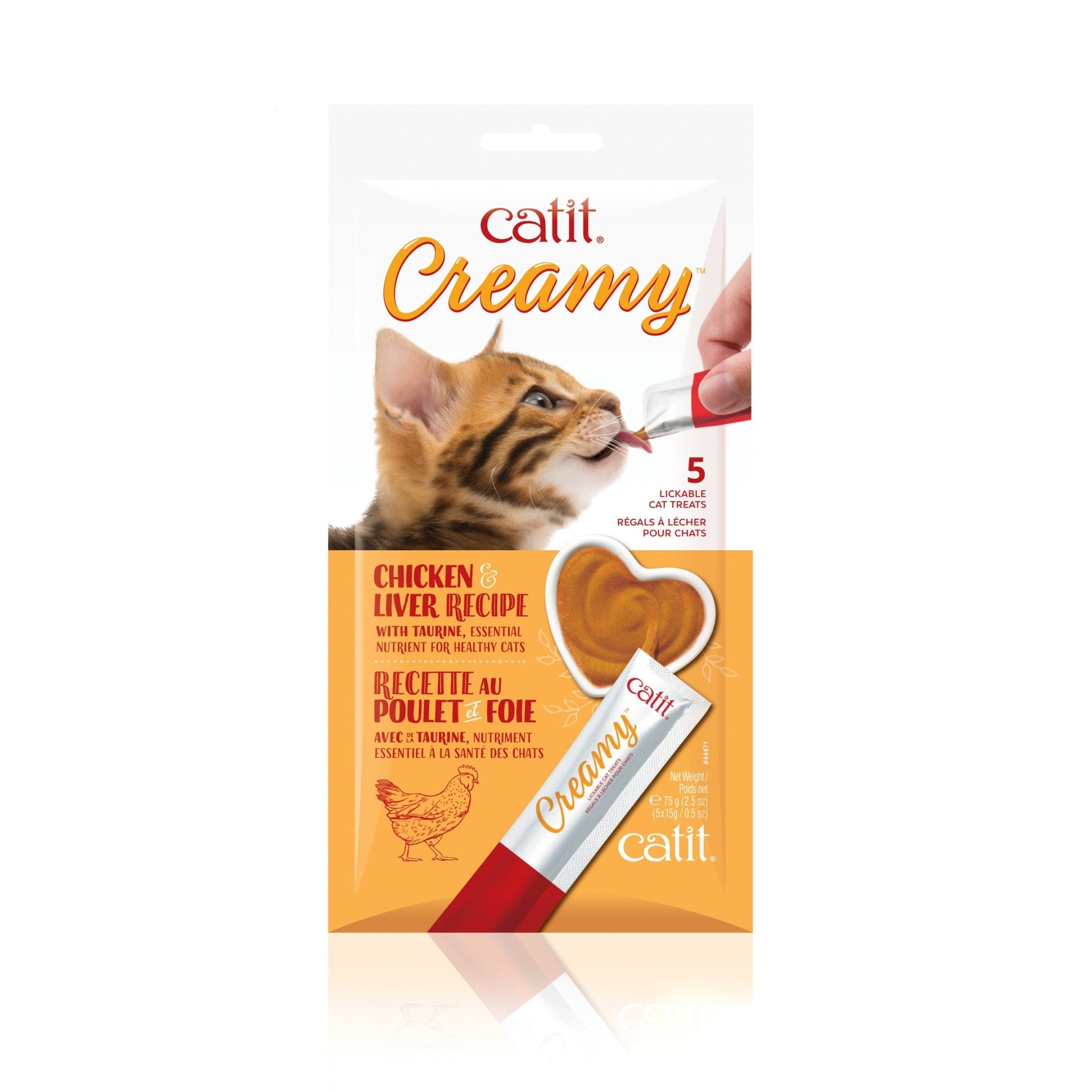 Catit Creamy Lickable Cat Treats Chicken & Liver - Pets Drug Mart