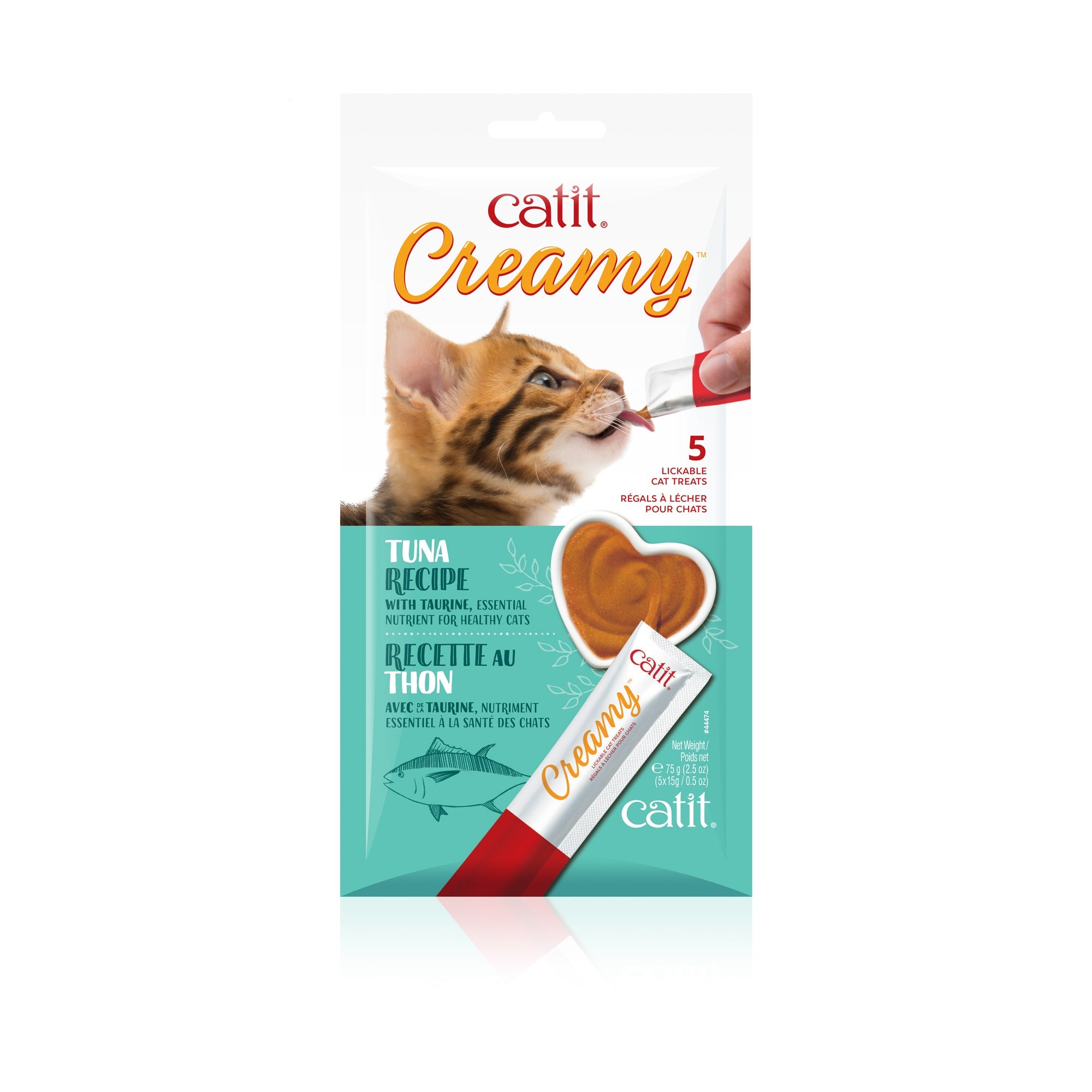 Catit Creamy Lickable Cat Treats Tuna - Pets Drug Mart