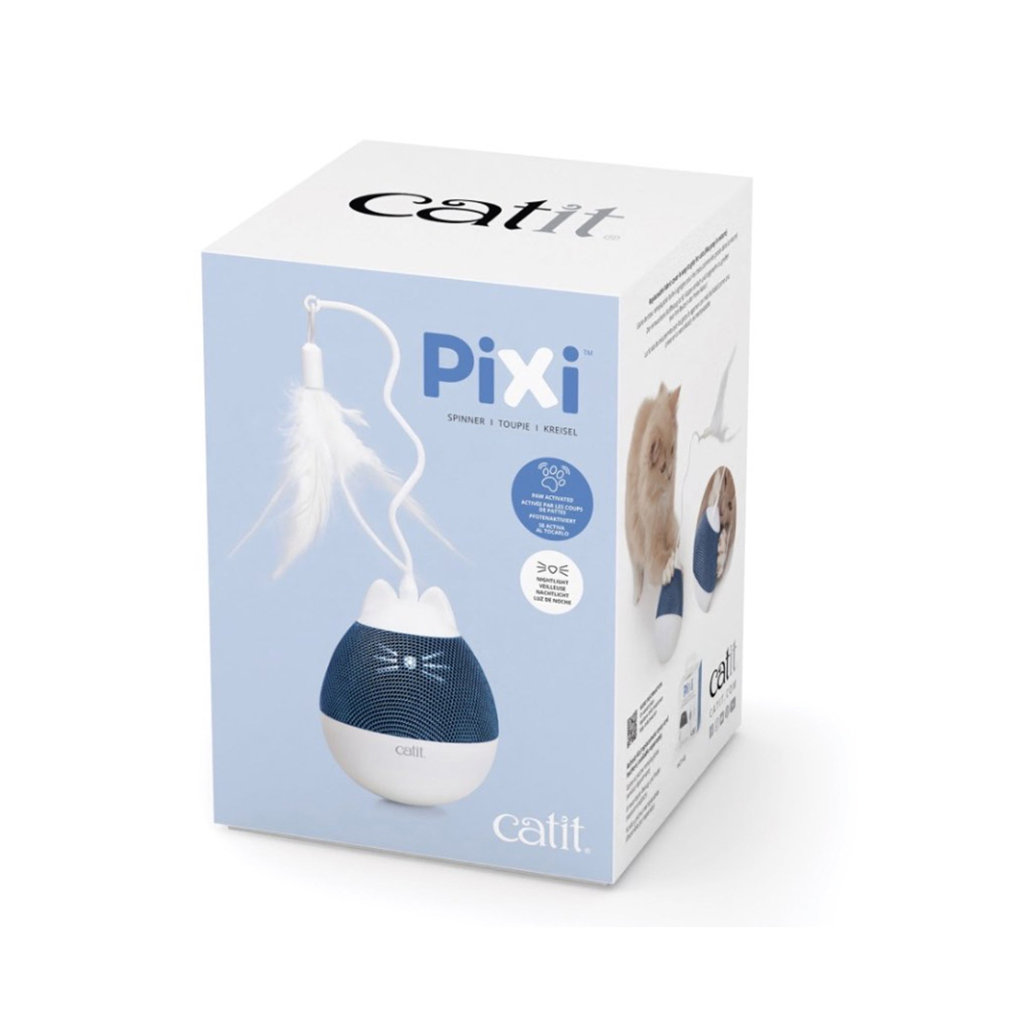 Catit Pixi Spinner Treat Dispensing Toy For Cats - Pets Drug Mart