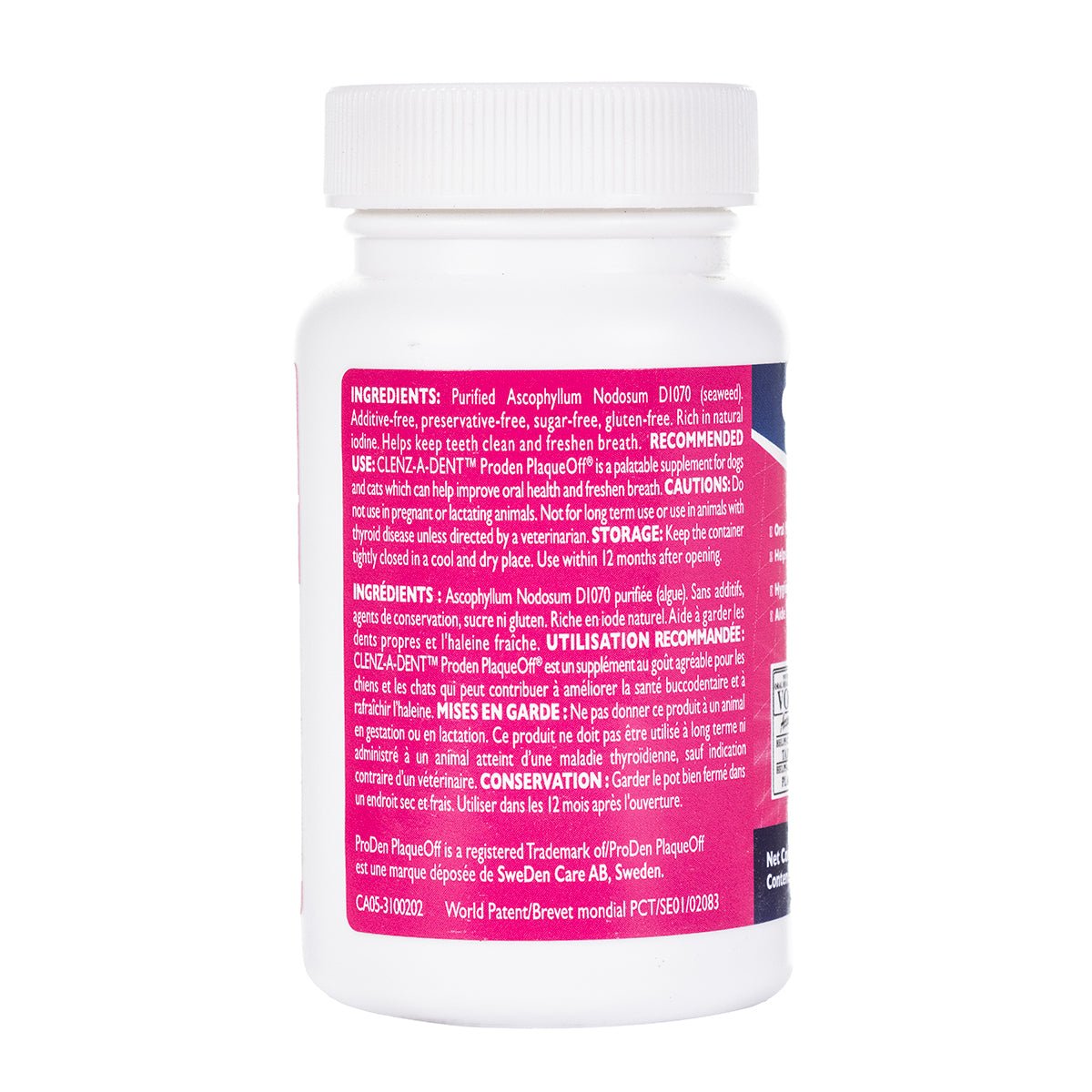 DENTAL POWDER 30g × 3袋 CLENZ-A-DENT ProDen PlaqueOff Dental Powder