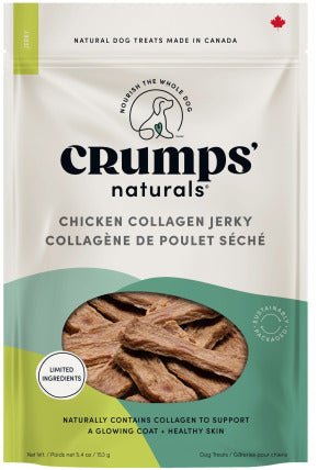 Crumps' Naturals Chicken Collagen Jerky Treats for Dogs - Pets Drug Mart