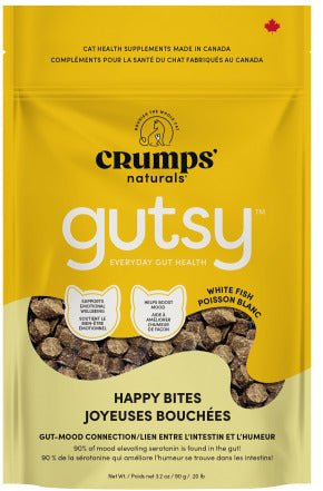 Crumps' Naturals Gutsy Happy Bites for Cats - Pets Drug Mart