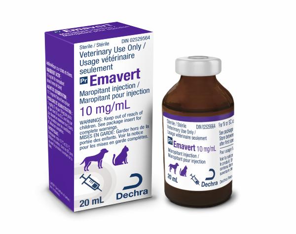 Dechra Emavert 10 mg/mL (Maropitant) Injection - Pets Drug Mart