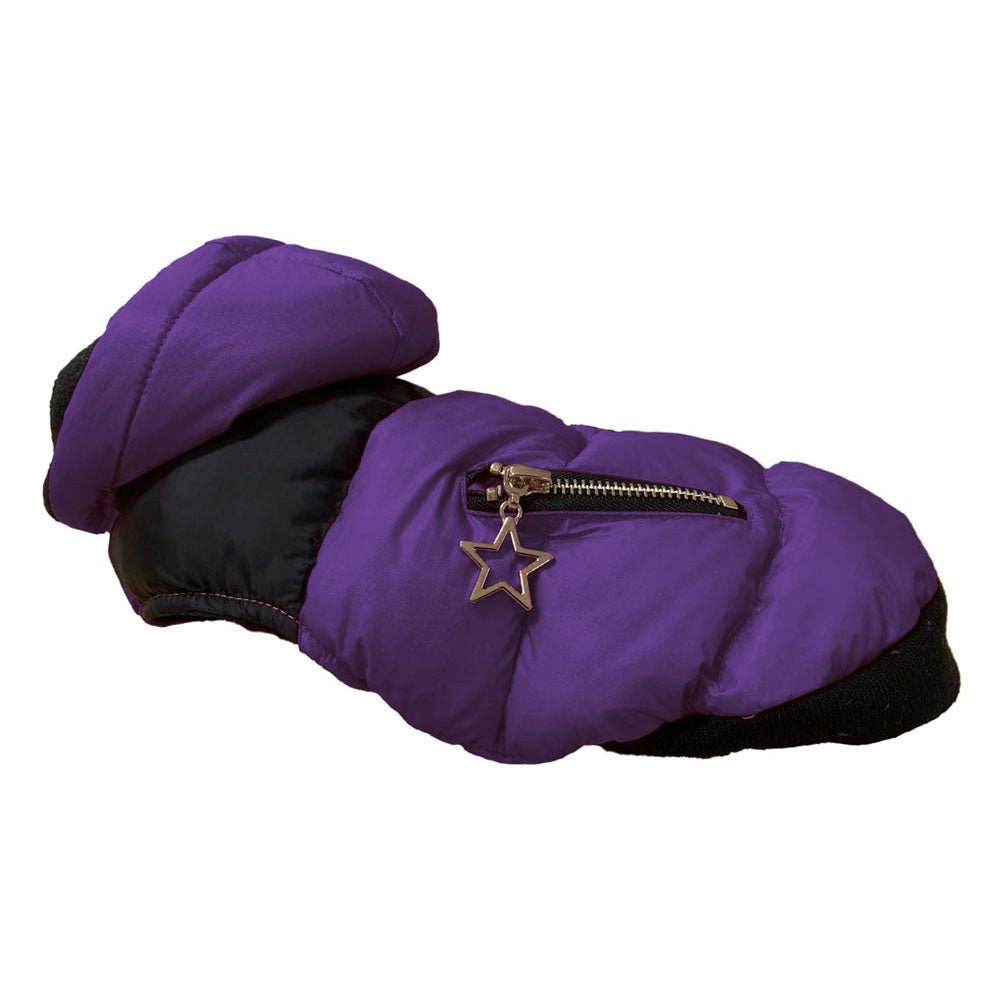 Doggie-Q Puffy Jacket Purple - Pets Drug Mart