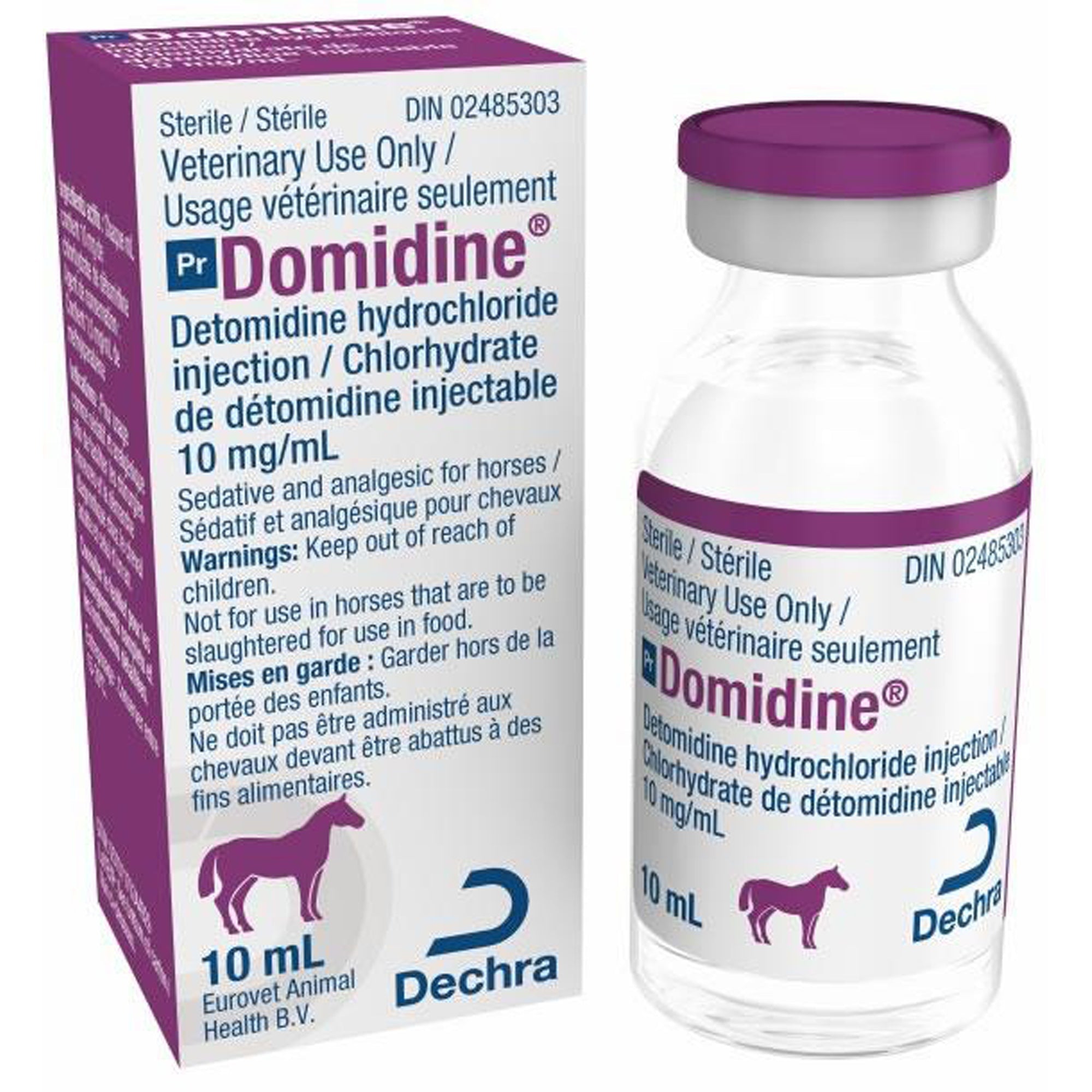 Domidine (detomidine) 10 mg/mL Injectable - Pets Drug Mart