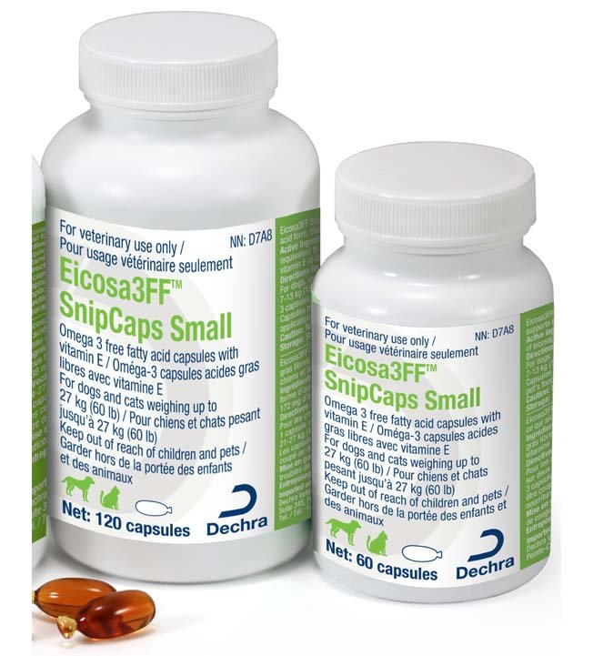 Eicosa 3FF SnipCaps Omega 3 Free Fatty Acid Capsules - Small - Pets Drug Mart