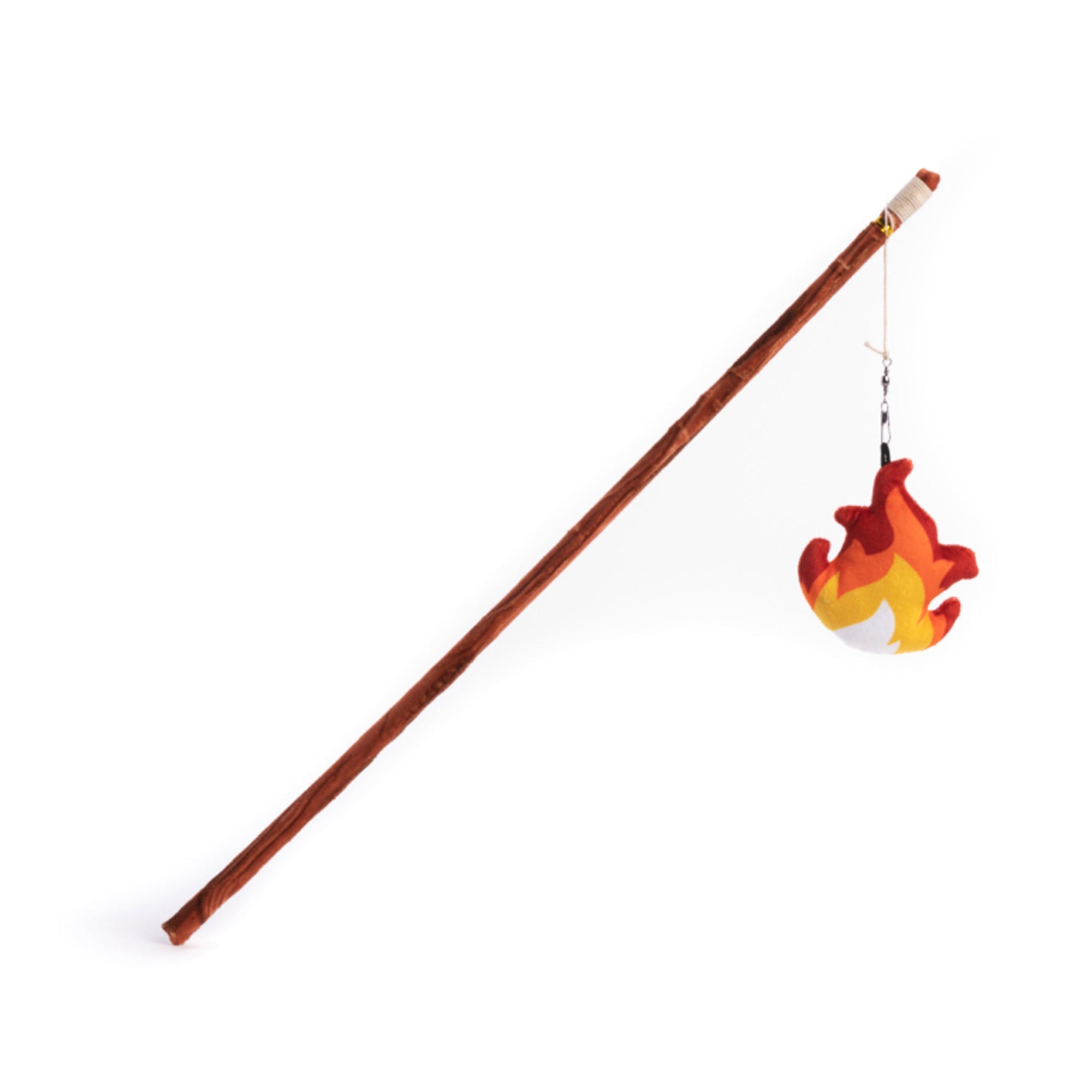 FabCat Cat Nip Teaser Wand Happy Camper - Pets Drug Mart