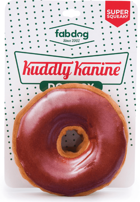 Fabdog Kuddly Kanine Donut Dog Toy - Pets Drug Mart