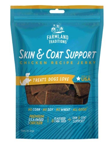 Farmland Traditions Simple Snacks Chicken Skin & Coat - Pets Drug Mart