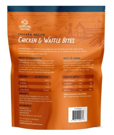 Farmland Traditions Simple Snacks Chicken & Waffle Bites - Pets Drug Mart