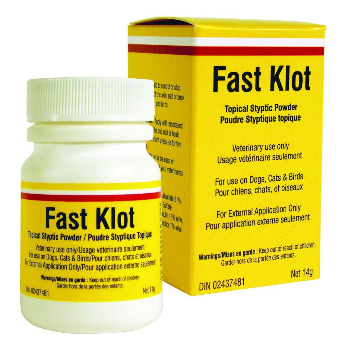 Fast Klot Topical Styptic Powder - Pets Drug Mart