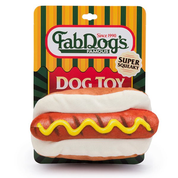 Foodies Dog Toy Hot Dog - Pets Drug Mart