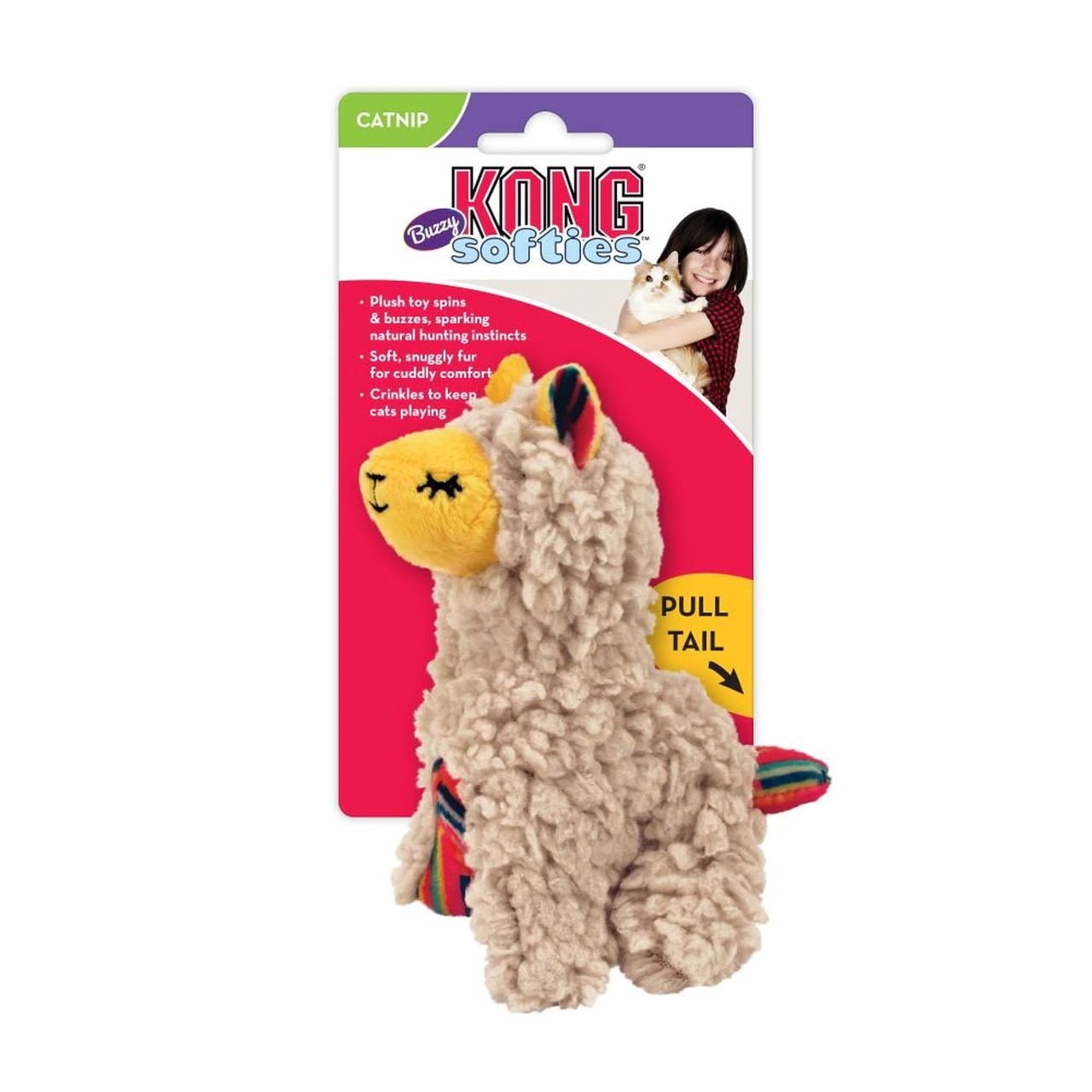 KONG Buzzy Softies with Catnip - Pets Drug Mart