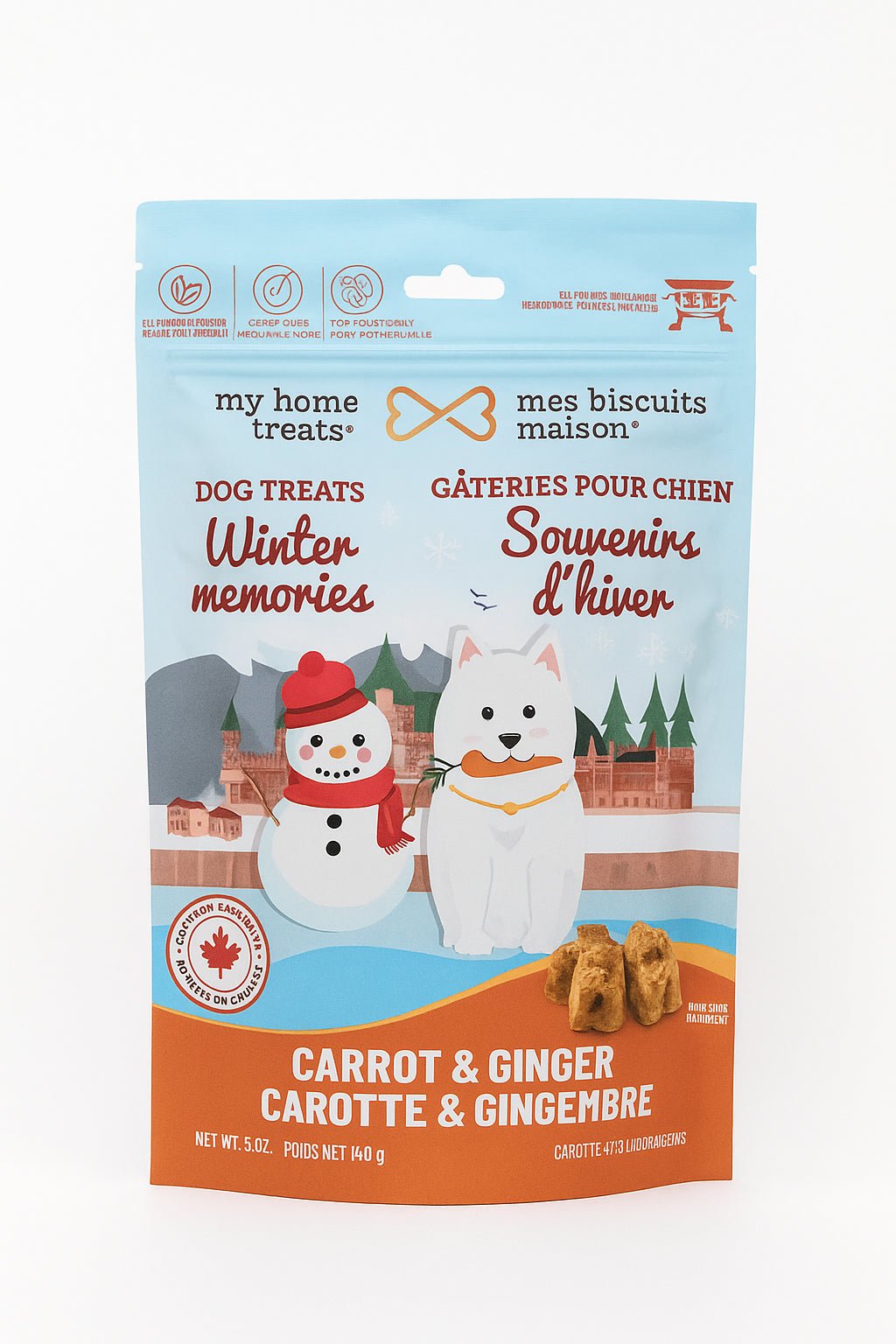 My Home Treats Carrot & Ginger Treats for Dogs - Pets Drug Mart