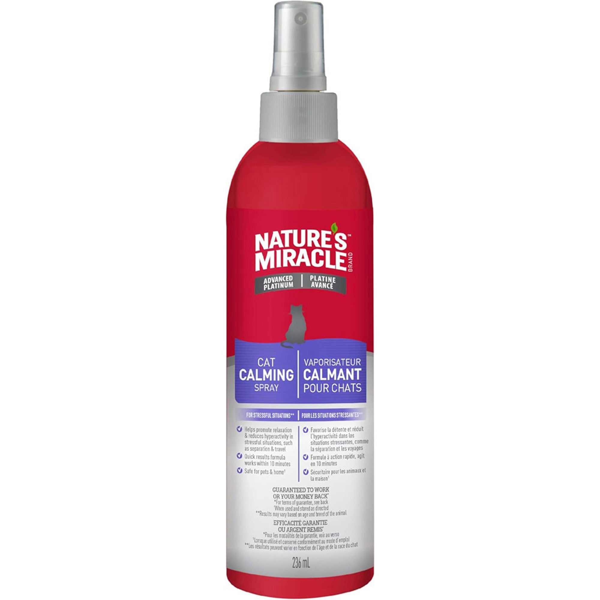 Nature's Miracle Advanced Platinum Calming Spray For Cats - Pets Drug Mart