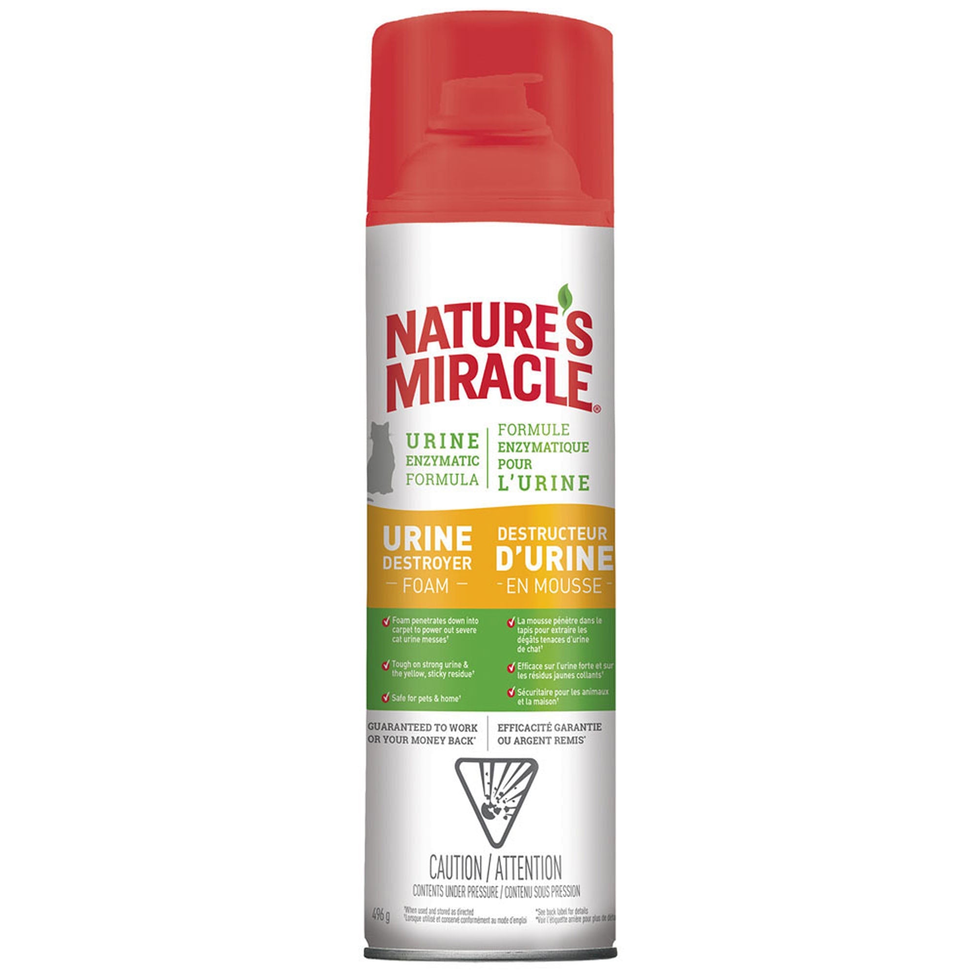 Nature's Miracle Cat Urine Destroyer Foam - Pets Drug Mart