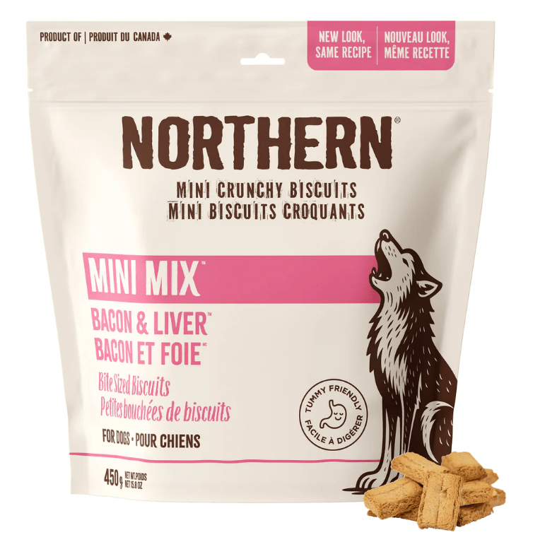 Northern Biscuits Mini Mix Bacon & Liver Mini Crunchy Biscuits - Pets Drug Mart