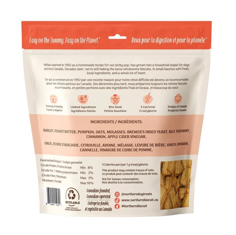 Northern Biscuits Mini Mix Pumpkin & Peanut Mini Crunchy Biscuits - Pets Drug Mart