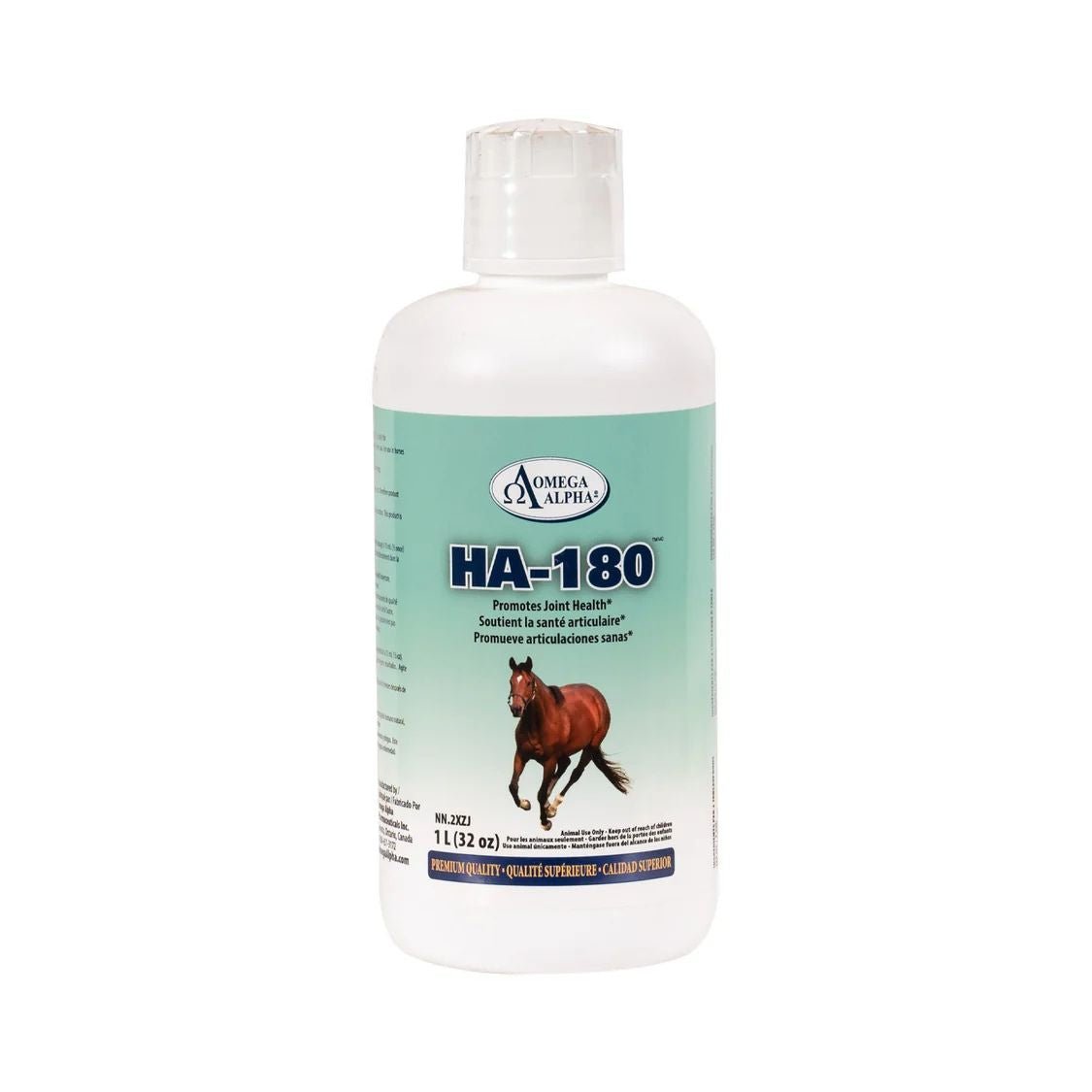 Omega Alpha Equine HA - 180 Supplement For Horses - Pets Drug Mart