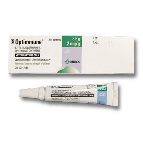 Optimmune (0.2% cyclosporine) Ophthalmic Ointment - Pets Drug Mart